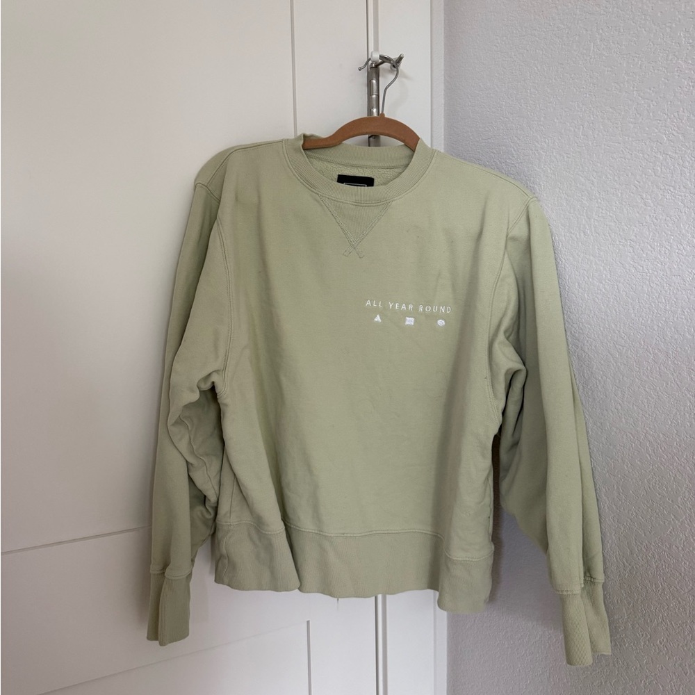 AYR Green Jogger Sweatsuit Soft Cotton Blend Sz S/M